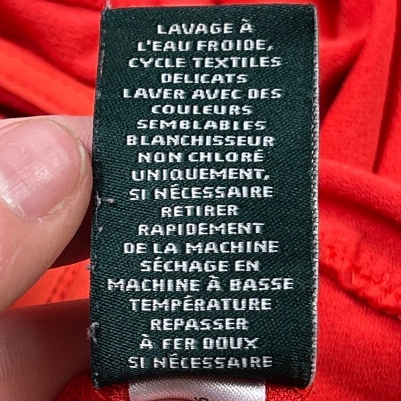 LRL Lauren Ralph Lauren Henley Tunic Top - Picture 5 of 6